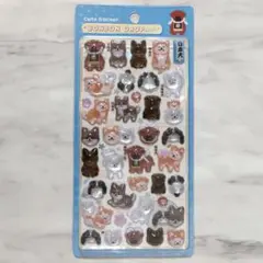 【正規品】ボンボンドロップシール　新作　和柄　日本犬　クーリア