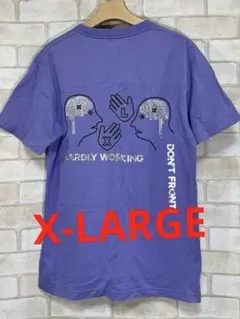 【X-LARGE】エクストララージ　バックプリント　半袖Tシャツ