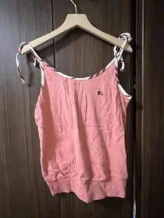 BURBERRY BLUE LABEL キャミソール 38サイズ コーラルピンク