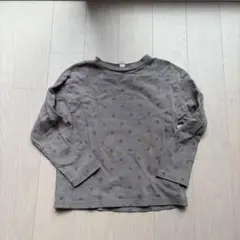 après les cours ドット柄 長袖カットソー 120