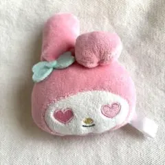 マイメロディ 布製キーホルダー ピンク - メルカリ
