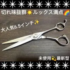 超高級品●ハイス鋼●6.5インチシザー●美容●理容●トリミング●トリマー●はさみ 最高級鋼材③ハイス鋼6.5インチシザー◯鋏◯美容◯理容◯美容師◯理容