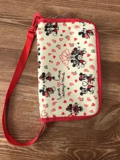 ミッキーミニー お薬手帳 母子手帳 通帳ケース