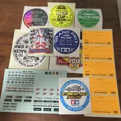 タミヤ ミニ四駆 イベント限定ステッカーセット 10枚　7/30②のサムネイル