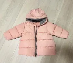 【値下げ】美品 プチバトー ダウン ピンク 12m 74cm