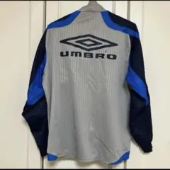 UMBRO ウィンドブレーカー グレー/ネイビーメンズS