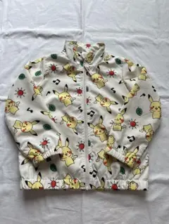 即購入OK モンポケ　アウター　薄手　ジャケット　110cm ピカチュウ