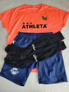 ATHLETA サッカーウェアセット　160.Sサイズ