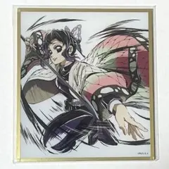 K143鬼滅◇しのぶ◇アクリル色紙