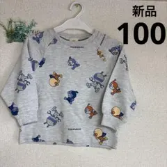 新品　アンパンマン　ばいきんまん　ダダンダン　ドキンちゃん　薄手トレーナー