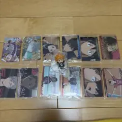 ハイキュー!! フィギュア&ウエハースカード12枚セット