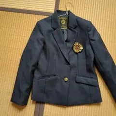 レピピアルマリオ卒服　ネイビー ブレザー上下 Mサイズ チェック柄スカートのサムネイル