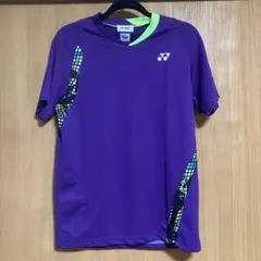 バドミントンYONEX 紫色 ゲームシャツ VersaCool