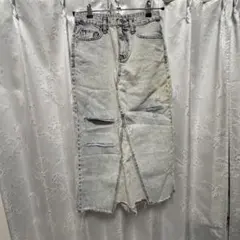 【新品未使用】Narcissusスーパーヴィンテージウォッシュデニムスカート