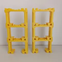 プラレール ブロック橋脚 6個セット 高架橋脚 黄色　 タカラトミー