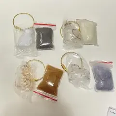 うちの子のけだまだま 4点セット 新品未使用　ガチャ　猫