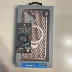 ZERO SAFE Mesh iPhone16 ケース ローズゴールド