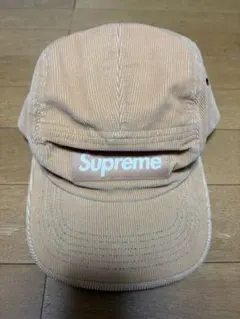 SUPREME コーデュロイキャップ ベージュ Supreme コーデュロイキャップ ベージュ - メルカリ