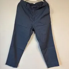 ニコアンド　ネイビー スラックス