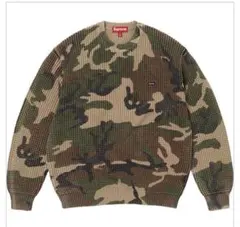 Washed Small Box Waffle Sweater Mのサムネイル