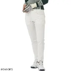 B品★秋冬★フィラゴルフ★裏起毛ストレッチロングパンツ★L/WT