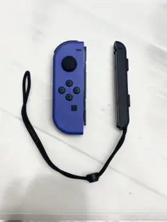 Nintendo Switch ジョイコン 左 ブルー　ストラップ付き 美品純正