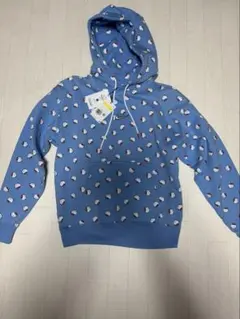 Nike Hello Kitty柄 パーカー ブルー