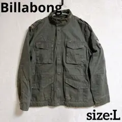 Billabong M-65 ミリタリージャケット オリーブグリーン Lサイズ