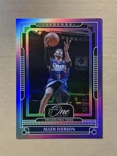/25 NBA HOF ALLEN IVERSON ONE AND ONE SP