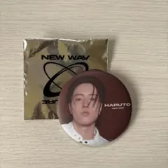 TREASURE HARUTO 缶バッジ NEW WAV - メルカリ