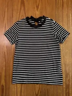 tricot COMME des GARCONS ボーダーTシャツ リボンのサムネイル