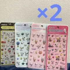 スヌピー　PUKUPUKU SEAL ぷくぷくシール