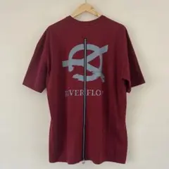 RIVER FLOW バーガンディ Tシャツのサムネイル