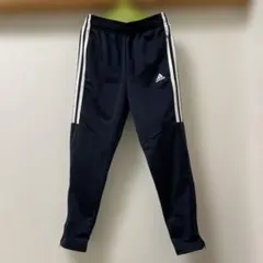 adidas ネイビー ジャージ ストライプ　130