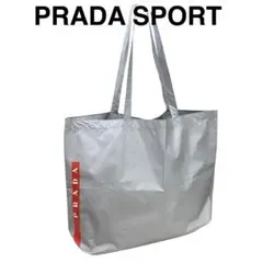 【PRADA SPORT】グレー系★トートバッグ★廃盤品に付き希少【プラダ】