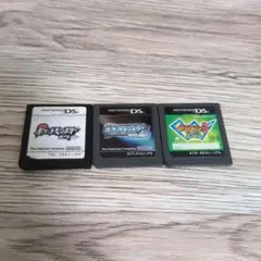 ポケットモンスター DSソフト 3本セット