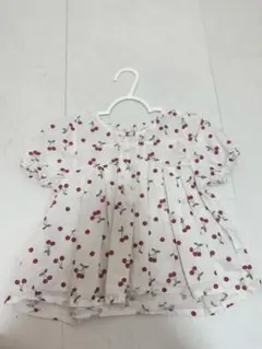 petit main チェリー柄シャツ 90サイズ