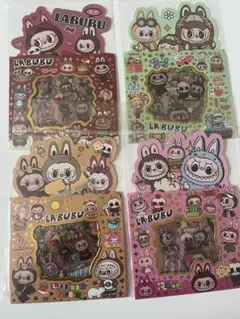 ラブブ キャラクター シール