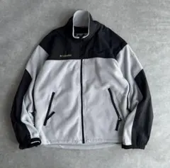 Columbia フリースジャケット グレー・ブラック