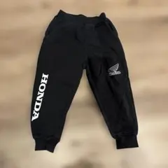 HONDA キッズ ロングパンツ ブラック