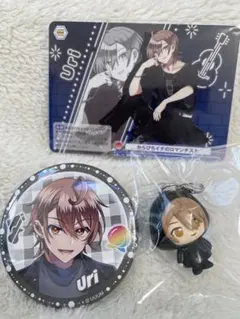 カラフルピーチ　うり　ウィンターフェア2026缶バッジ　めじるしチャーム　カード