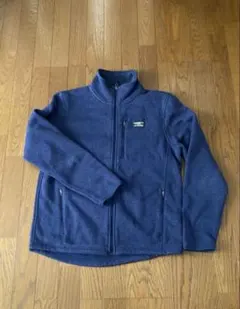 エルエルビーン　フリース　青　ネイビー