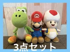 スーパーマリオ ALL STAR COLLECTION S ぬいぐるみ 3種