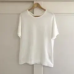 PLAGE クラシック天竺Tシャツ ワイドシルエットT ホワイト 美品のサムネイル