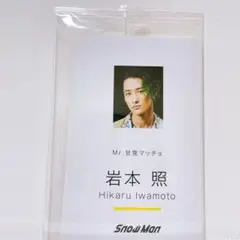 【未開封】SnowMan 特典 名刺カード 9人分9枚入り