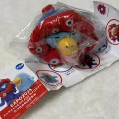 万博会場限定　ミャクミャクなりきりイコちゃん　ぬいぐるみキーホルダー