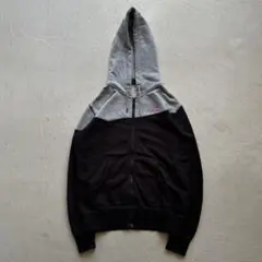 00s 55dsl bi-color zip hoodie ジップパーカーのサムネイル