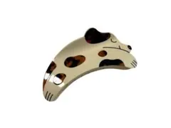 犬モチーフ ヘアクリップ べっ甲風 ヘアアクセサリー 髪留め まとめ髪