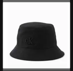新品 カルバンクライン ブラック デニム バケハ 帽子 キャップ