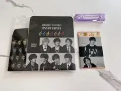 なにわ男子 9thシングル 先着特典　トレカ　ラバーバンド　カードボックス